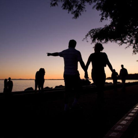 white rock promenade