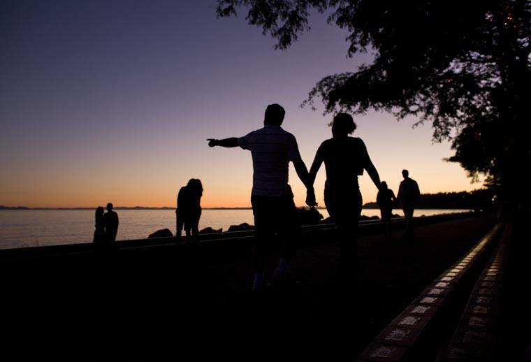 white rock promenade