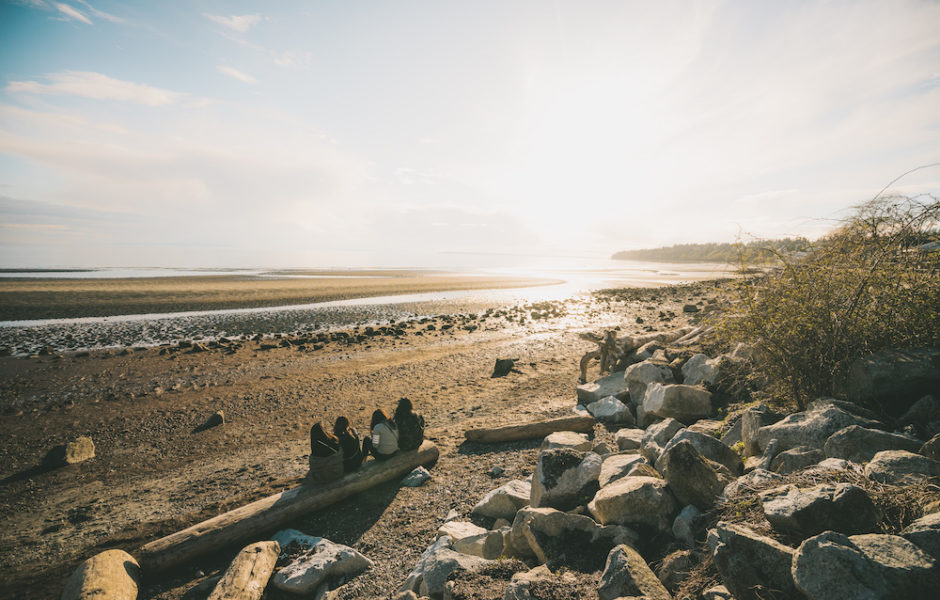 White Rock beach