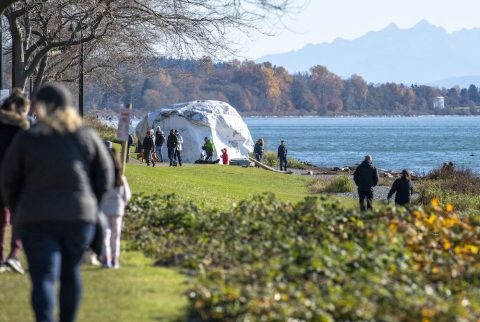 Winter in White Rock BC